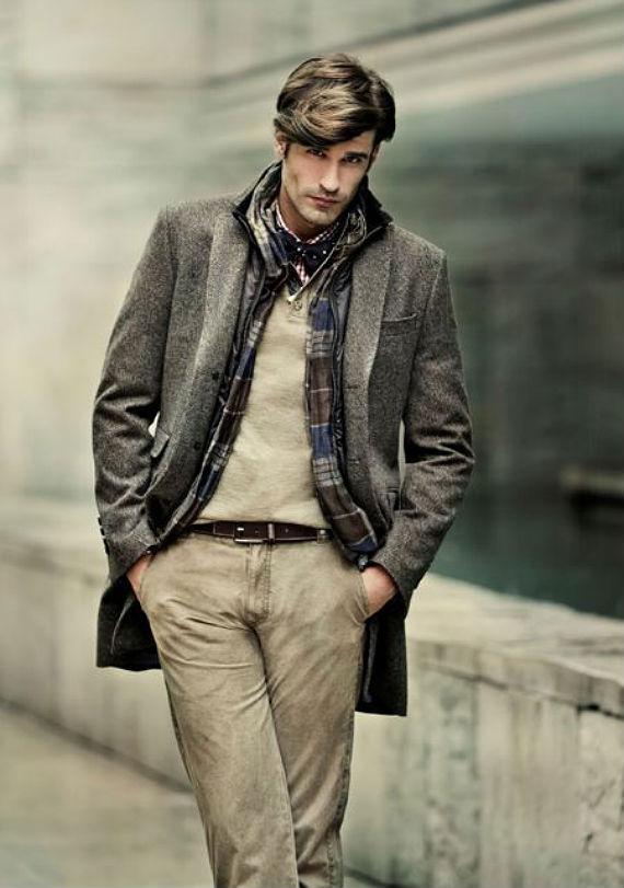 roupas de inverno em camadas