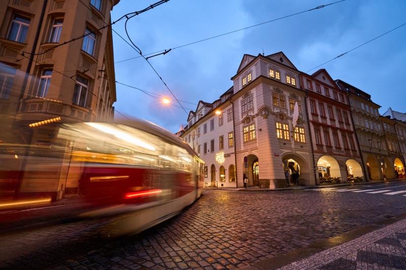 Centro histórico de Rothenburg à noite