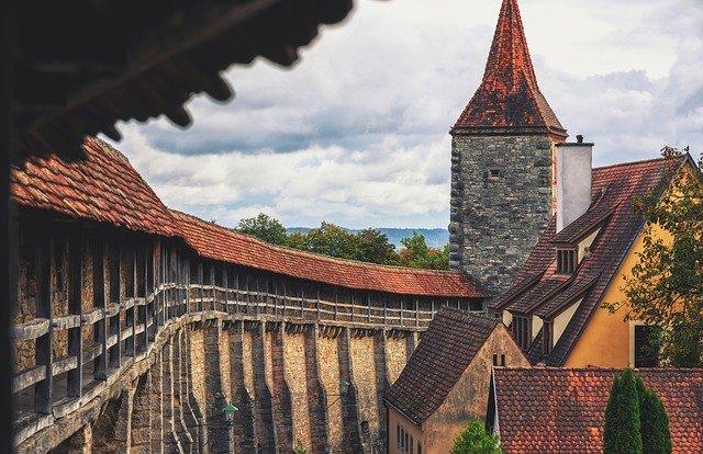 Muralhas de Rothenburg ob der Tauber